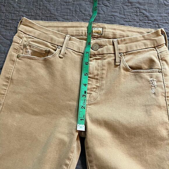 Mother Jeans Looker burlap Raw Hem
Tan Distressed Ankle Jean size 26 - Picture 11 of 13